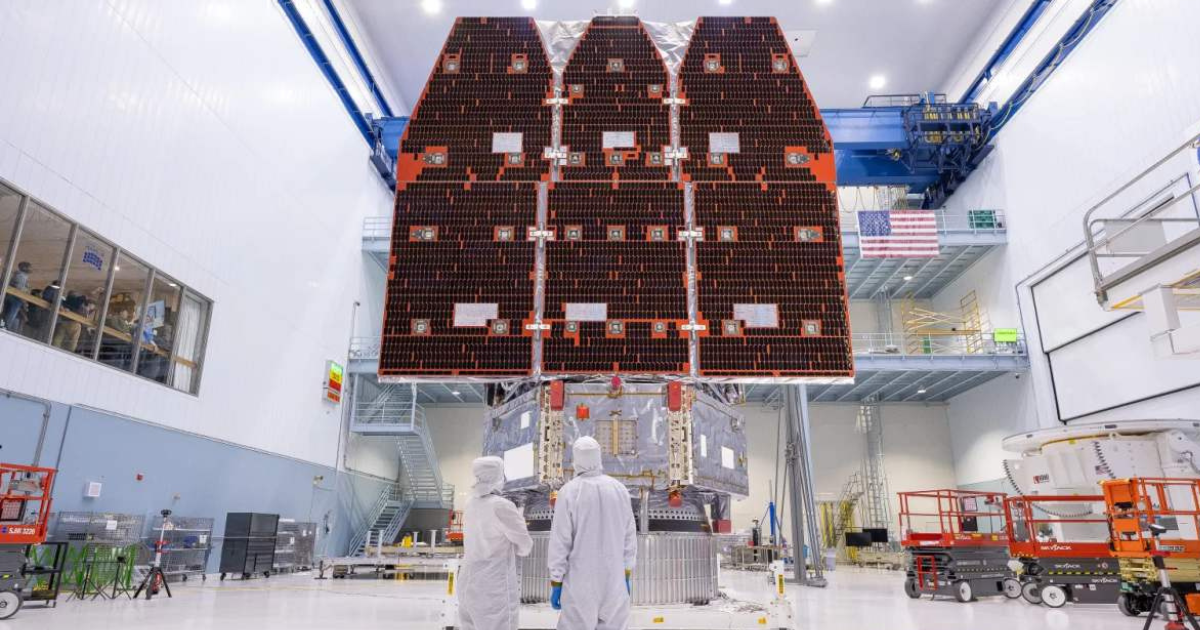 ASA’s Nancy Grace Roman Space Telescope fully assembled at the agency’s Goddard Space Flight Center in Greenbelt, Md. (Representative Image Source: NASA/ Jolearra Tshiteya)