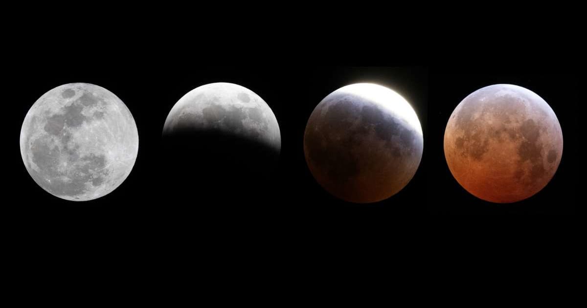 The blood moon lunar eclipse over New Orleans, home to NASA’s Michoud Assembly Facility, is shown from full moon to totality as it moves into the Earth’s umbral shadow. (Cover Image Source: NASA Image and Video Library | NASA)