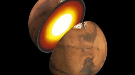 One half of Mars is 400 degrees warmer than the other: What scientists discovered about the planet's interior