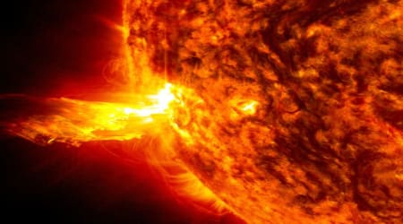 NASA’s AI can spot storm-making regions on the Sun 12 hours before they appear