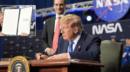 "That's a big deal": Trump signs order to create America's first Space Academy