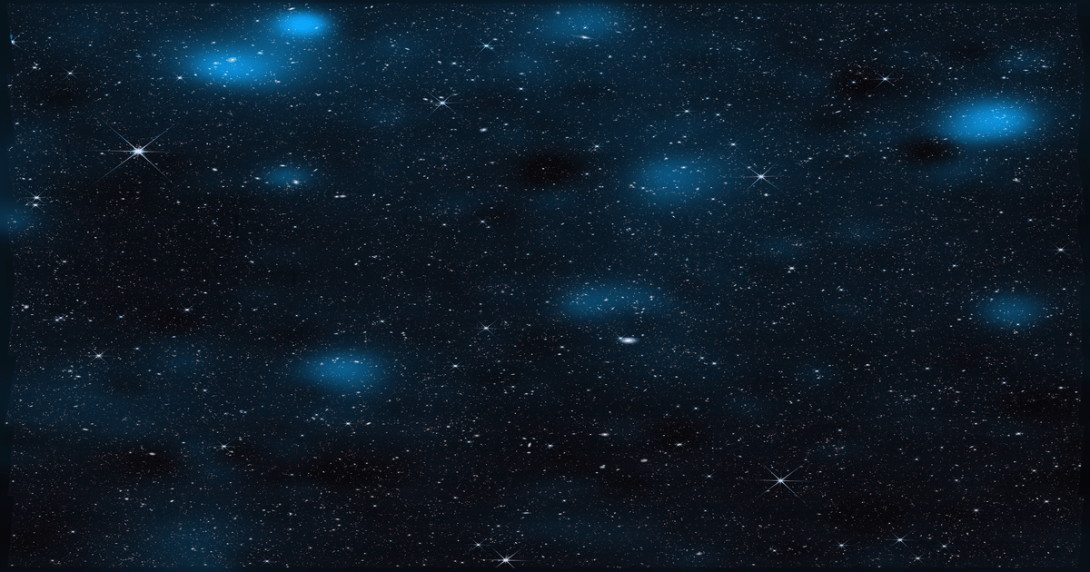 An image from NASA’s James Webb Space Telescope showing nearly 800,000 galaxies, overlaid with a map of dark matter shown in blue. ( Image Source: NASA)