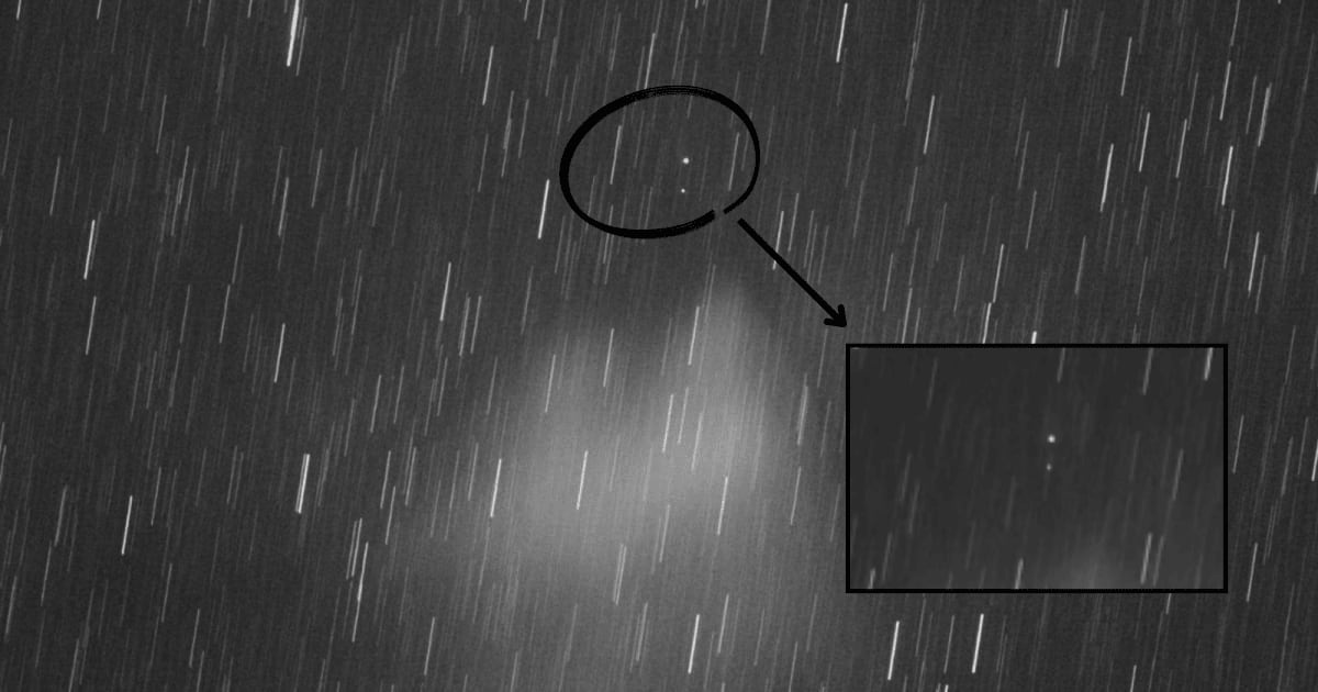 The Nancy Grace Roman Telescope and Falcon Heavy upper stage are visible as bright dots with star trails in the background. (Cover Image Source: X@s2a_systems)