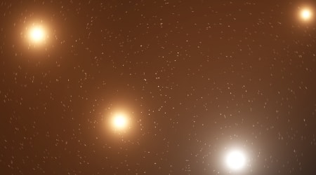 A unique system of four stars reveals a series of eclipses astronomers have never seen before