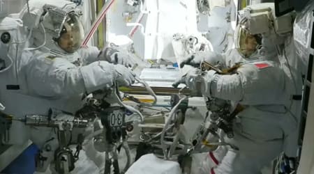 Why Sophie Adenot and Jessica Meir's US Spacewalk 99 fell behind schedule