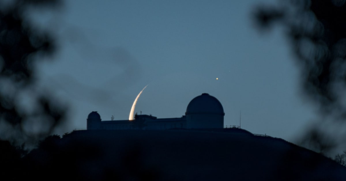 Image of Moon Occults Jupiter in May 2023. (Image Source: Rick Whitacre/Natalia Lewandowska (SUNY Oswego))