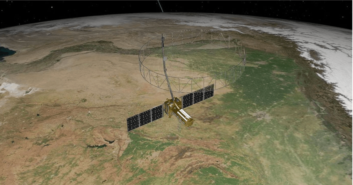 NISAR satellite jointly developed by NASA and ISRO (Image source: NASA)