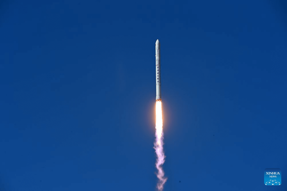 Galactic Energy's Pallas-1 rocket in flight on August 31, 2026.
