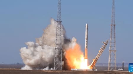 Chinese version of SpaceX’s Falcon 9 rocket successfully launches on debut mission, 1st landing targeted in 2027