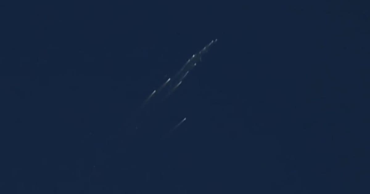 Fragments of the Cluster constellation's Tango satellite fall from the sky as it reentered Earth's atmosphere on September 1, 2026. (Cover Image Source: ESA/ROSIE/ESA/ROSIE/University of Stuttgart)