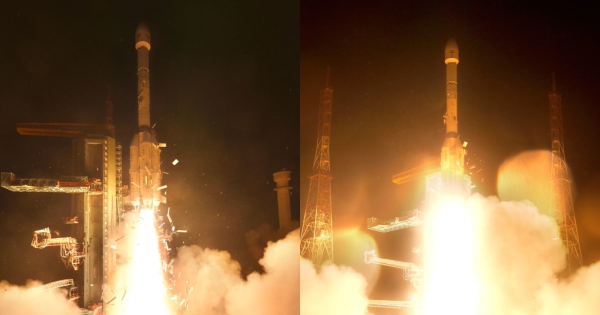 The GSLV rocket lifts off with EOS-05 satellite from Satish Dhawan Space Centre, Sriharikota on September 3, 2026. (Cover Image Source: ISRO)