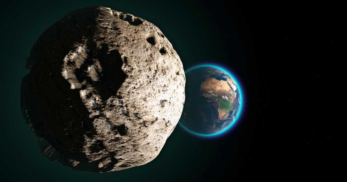 Artist's concept of an asteroid on a collision course with Earth. (Representative Cover Image Source: Getty | Naeblys)