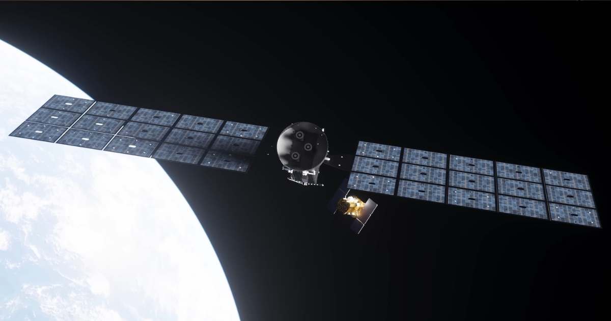 Artist’s concept of Katalyst Space’s LINK approaching NASA’s Neil Gehrels Swift Observatory. (Representative Image Source: NASA GSFC YouTube)