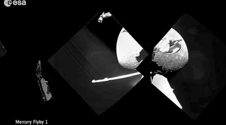 Nine flybys and six billion miles: ESA shares thrilling footage from BepiColombo's eight-year voyage