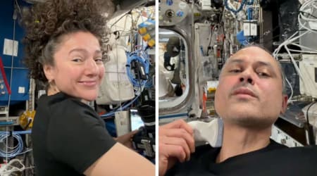 Ultrasound in space: NASA’s Anil Menon shows how astronauts undergo health checkup aboard the ISS