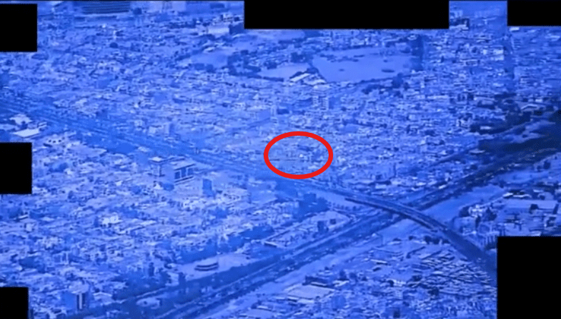Still frame from a video of a reported UAP aboard a U.S. military platform in 2025. (Image Source: U.S. Department of War)