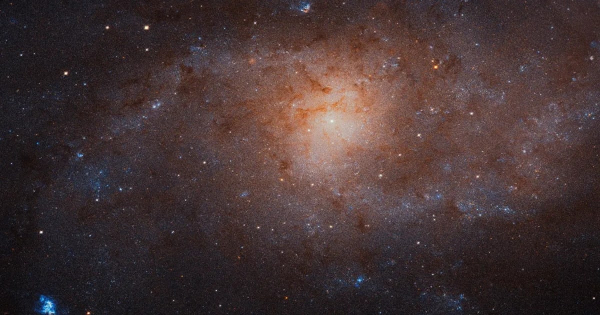 The Triangulum Galaxy, also known as Messier 33 (M33), captured in unprecedented detail by the Hubble Space Telescope.  (Image Source: NASA, ESA, M. Durbin, J. Dalcanton, and B. F. Williams (University of Washington)
