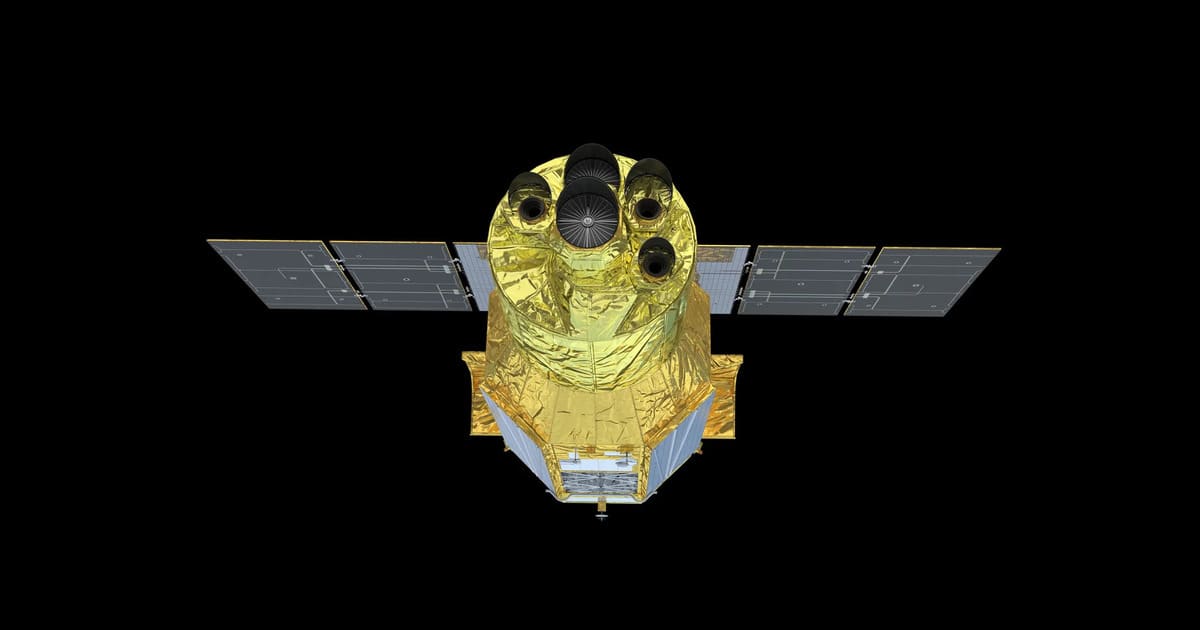The XRISM space observatory, developed by NASA and JAXA, studies some of the hottest and most energetic objects in the universe using X-rays.  (Image Source: NASA/JAXA)