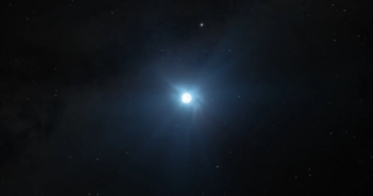 This artist’s concept shows an isolated neutron star. [Representative Cover Image Source: NASA, STScI, Ralf Crawford (STScI)]