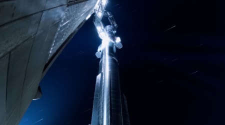 SpaceX stacks Starship ahead of its debut orbital flight on September 28—watch video
