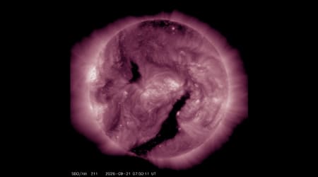 What are coronal holes on the Sun? How do they affect us on Earth?