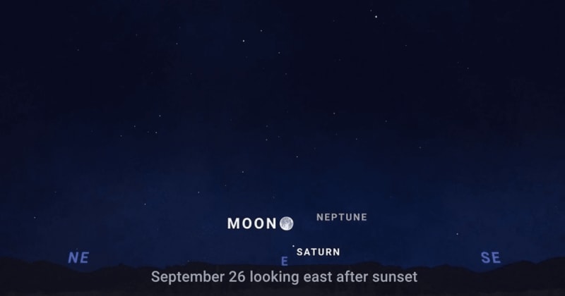 Harvest Moon will be joined by Saturn and Neptune on September 26: Here's how you can spot them