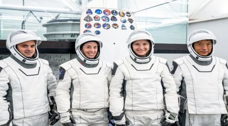 NASA announces four astronauts heading to ISS on SpaceX Crew-14 mission