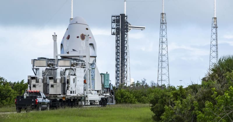 SpaceX Dragon spacecraft arrives at Cape Canaveral for October 1 launch of NASA’s Crew-13