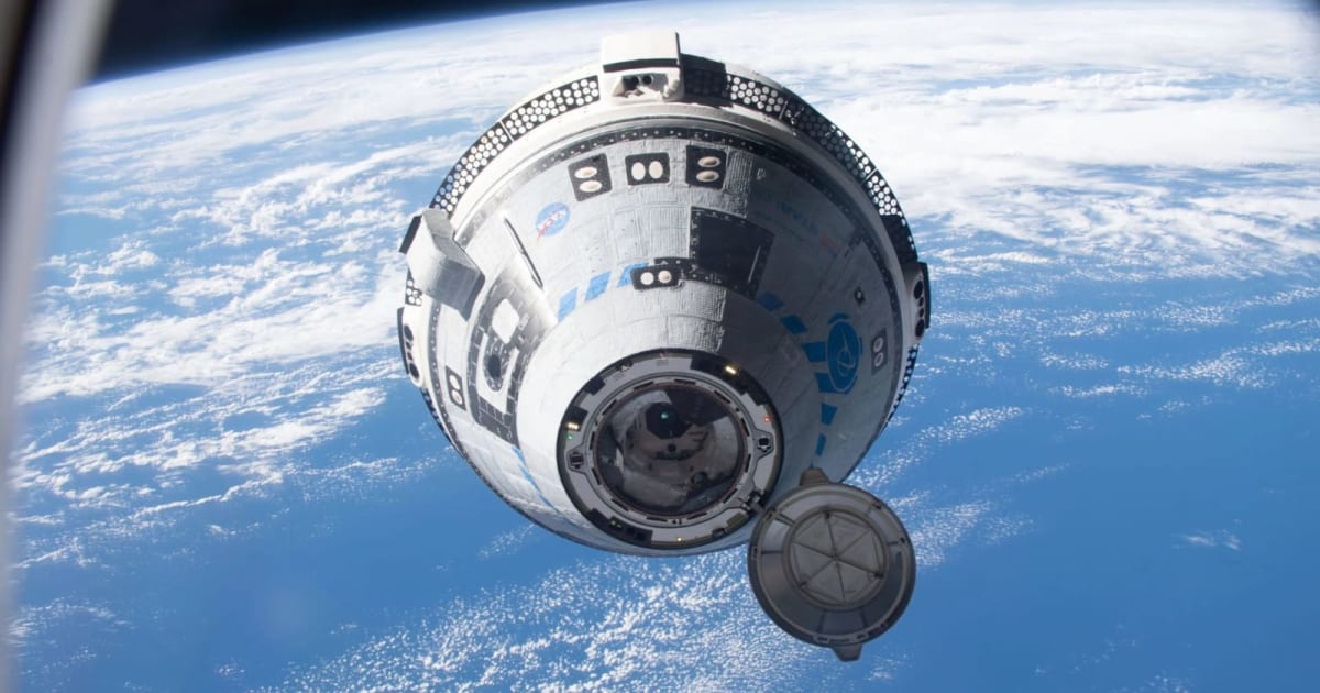 Boeing's Starliner spacecraft approaching the space station's Harmony module docking port after launch in June 2024. — (Cover Image Source: NASA)