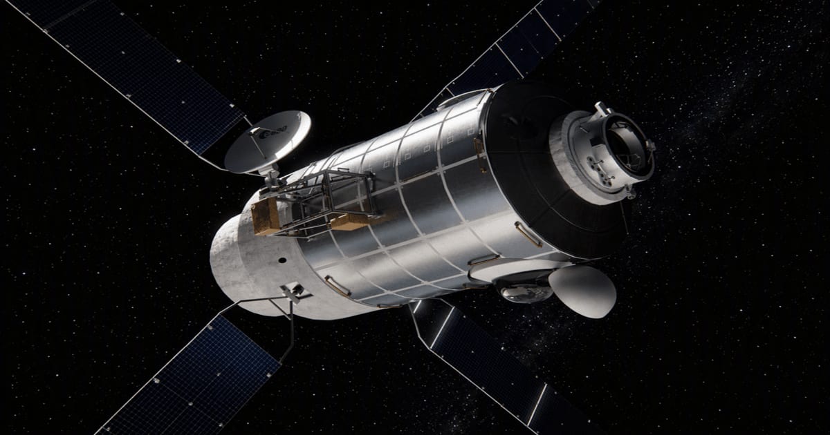 Artist’s impression of a potential European-led orbital station. (Cover Image Source: ESA / European Space Agency)