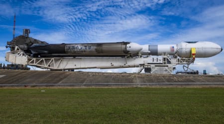 SpaceX rolls out Falcon Heavy for classified NROL-97 mission on October 1; when and where to watch live