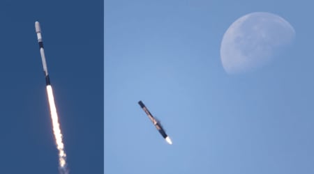 Watch: SpaceX's Transporter-18 sends Google's AI test satellite to orbit with 129 other payloads