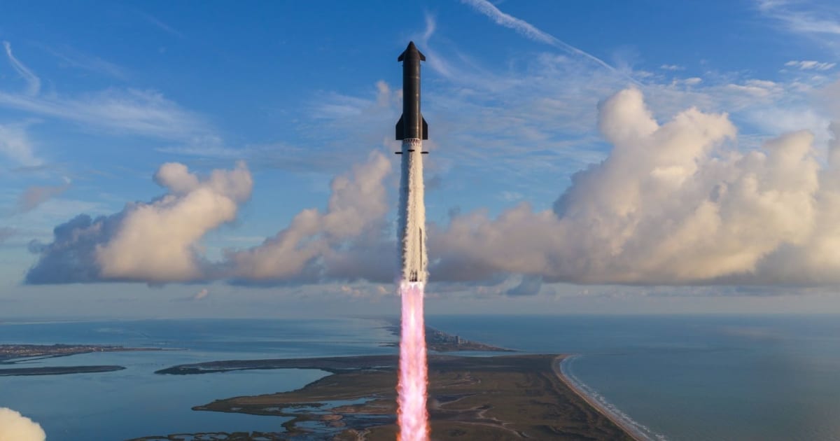 SpaceX's Starship rocket lifting off on its 14th integrated test flight from Starbase, Texas, on September 28, 2026. — (Cover Image Source: SpaceX)