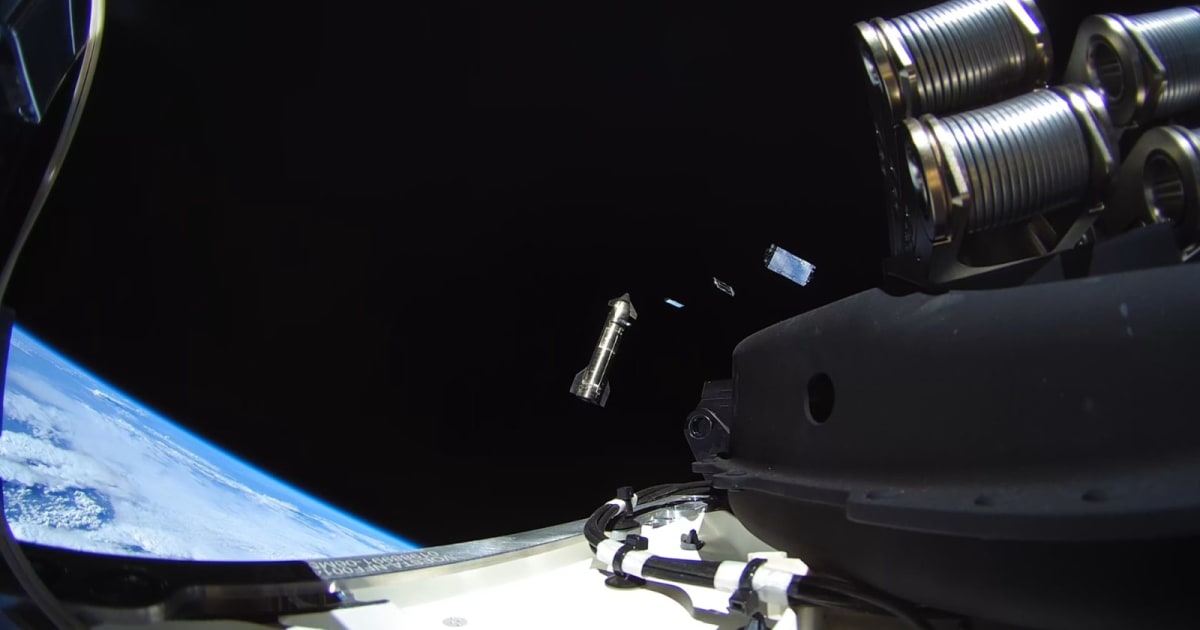 Views of Starlink V3 satellite deployment from Starship's upper stage during the test flight on September 28, 2026. — (Cover Image Source: SpaceX)